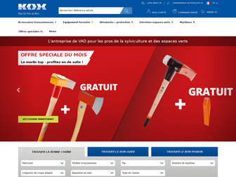 kox24.fr website preview
