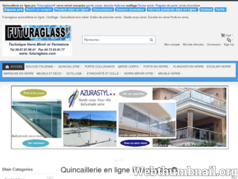 futuraglass.com website preview