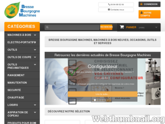bbmachines.fr website preview