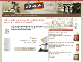 ledroguiste.fr website preview
