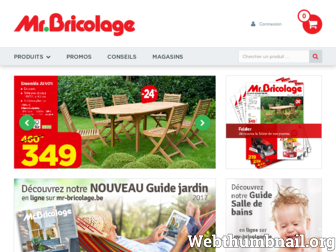 mr-bricolage.be website preview