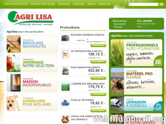 agrilisa.com website preview