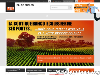 bahco-ecoles.fr website preview