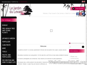 lejardindulevant.fr website preview