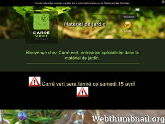 carrevert.eu website preview