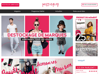 mistigriff.fr website preview