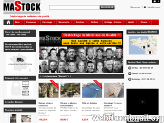 mastock.fr website preview
