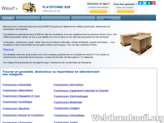 wisurf.fr website preview