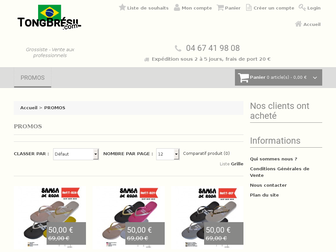 tongbresil.com website preview