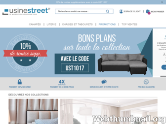 usinestreet.fr website preview