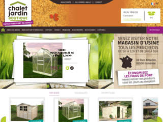 chalet-jardin-boutique.fr website preview