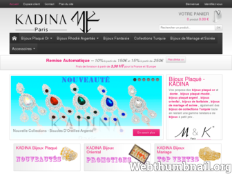 kadina-bijoux.com website preview