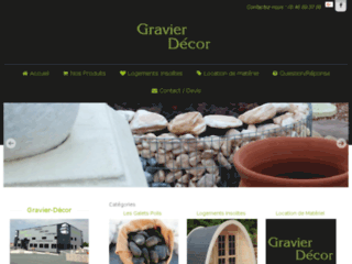 gravier-decor.fr website preview
