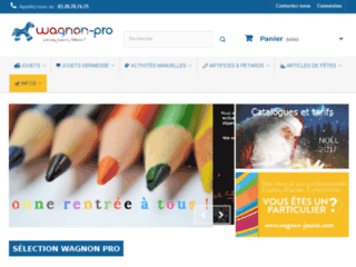 wagnon-pro.fr website preview