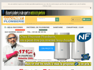 discount-plomberie.com website preview