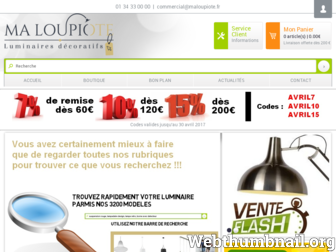 maloupiote.fr website preview
