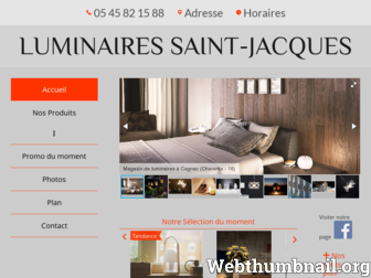 luminaire-cognac.com website preview