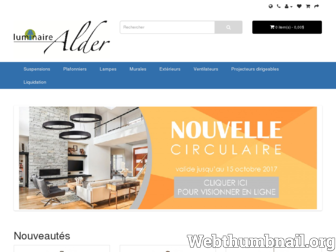 luminairealder.com website preview