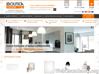 boutica-design.fr website preview