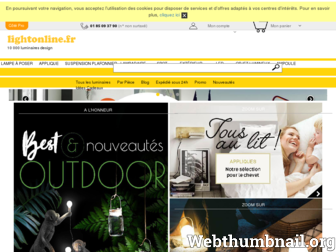 lightonline.fr website preview