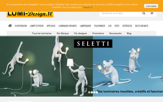 lumi-design.fr website preview