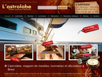 lastrolabe-brest.com website preview