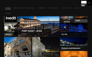 inedit-lighting.com website preview