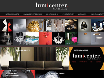 lumicenter.fr website preview