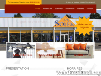 solea-fluoglass-amiens.com website preview