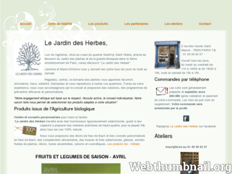 produitbio-paris.com website preview