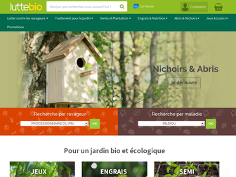 lutte-bio.fr website preview