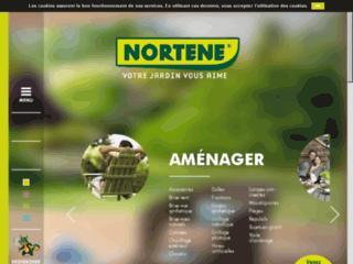 nortene.fr website preview