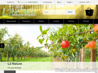 l2nature.com website preview