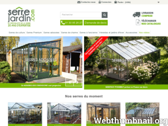 serre-jardin.com website preview