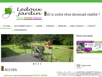 ledoux-jardin.com website preview