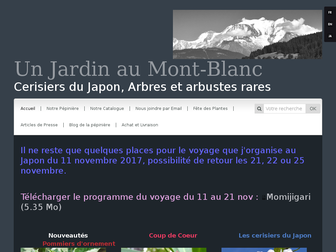 unjardinaumontblanc.com website preview