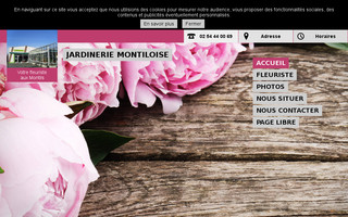 jardinerie-montiloise.fr website preview