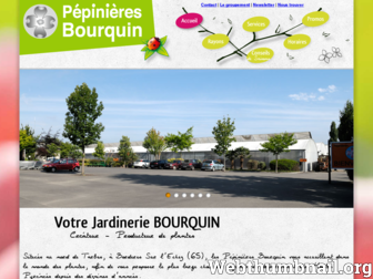 pepinieresbourquin.com website preview