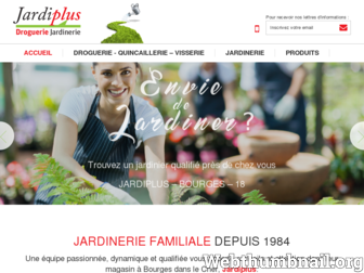 jardiplus18.com website preview