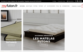 my-futon.fr website preview