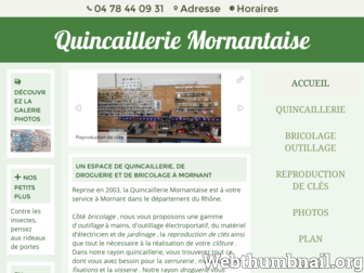 quincaillerie-bricolage-mornant.fr website preview