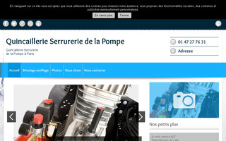 quincaillerie-delapompe.fr website preview