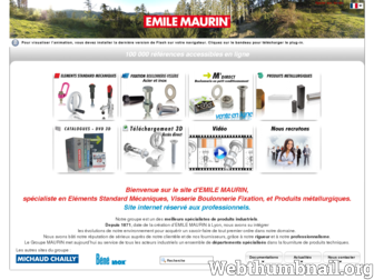 emile-maurin.fr website preview