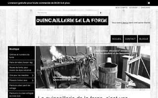 quincailleriedelaforge.ca website preview