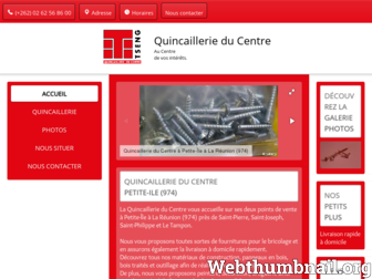 quincaillerie-tseng-reunion.fr website preview