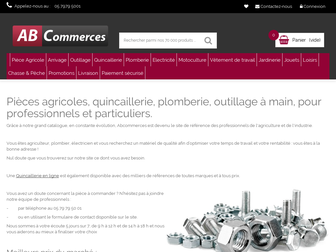 abcommerces.com website preview