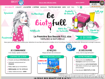biotyfullbox.fr website preview