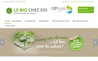 lebiochezsoi.fr website preview