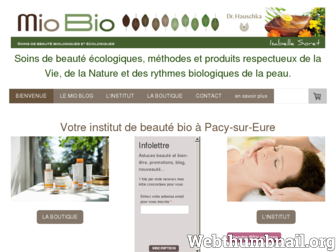 miobio.fr website preview