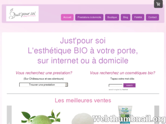 justpoursoi.fr website preview